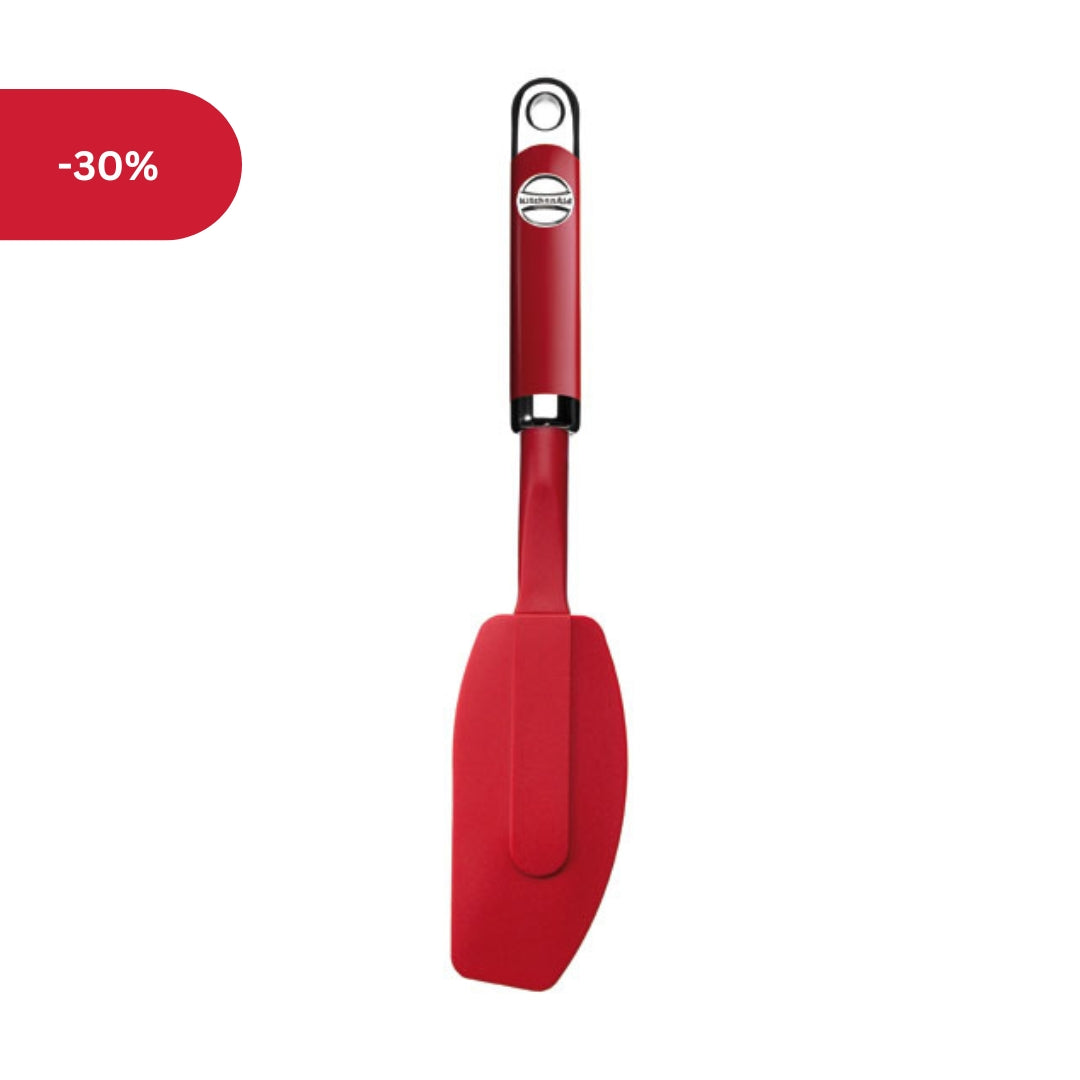 Silicone Mixer Spatula Red