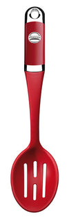 Silicone Slotted Spoon Red