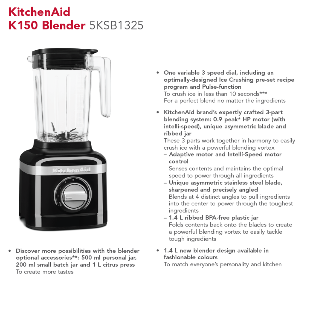 K150 Blender Empire Red