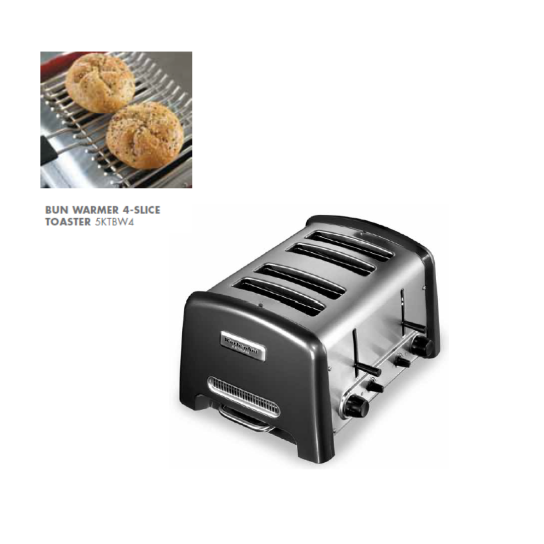 Bun Warmer 4-Slice for Toaster model 5KTT890